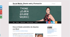 Desktop Screenshot of luciamonterorodriguez.com